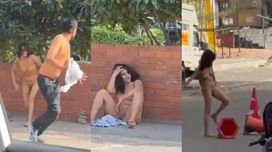 Viral mms Jaipur College Girl full Nude Body on Road