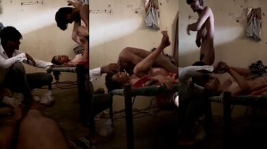 Desi Punjabi college girl gangbang sex in Hostel leaked sex mms
