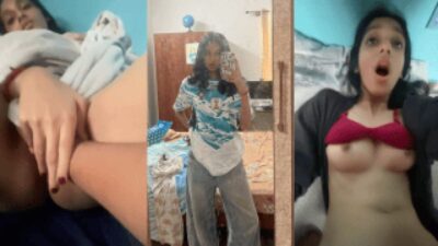 Desi College Girl Shakes In Immense Pleasure as BF Fucking Hairy Pussy