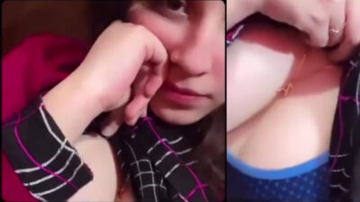 Desi Mms Hot Bhabhi Squeezing Milk with Teasing