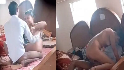 College girl Fucking in Oyo Hotel by Lover Secretly Recorded By Friends