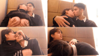 Exclusive Desi College couple Smooch Boobs and Fingering Pussy