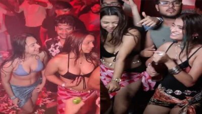 Delhi Rich Girl Drinking and Nude Threesome Sex with Strangers Trending MMS