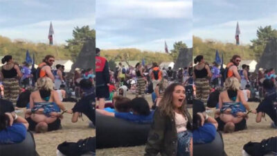 Strangers young boy Eat A Sluts Horny Pussy in Public