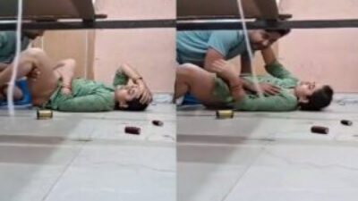 Young Dewar Fuck Bhabhi on floor in tailor shop videos clip