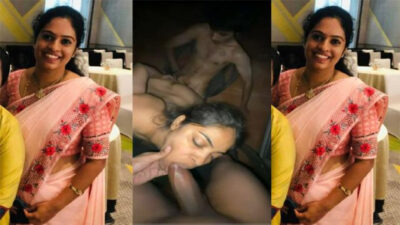 Malayalam Housewife Hard sex with Two Big Dick Threesome Fucking mms